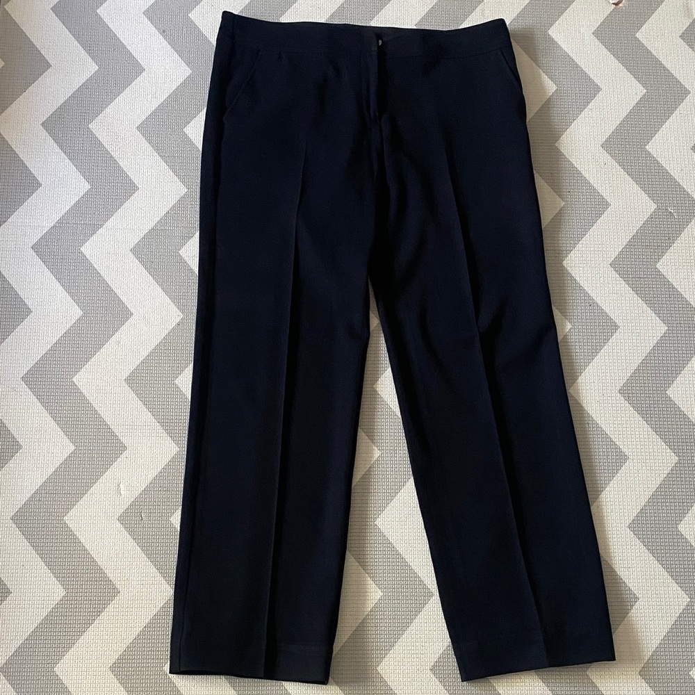 Max Studio Classic Black Trousers Size Women’s 12 / Preowned